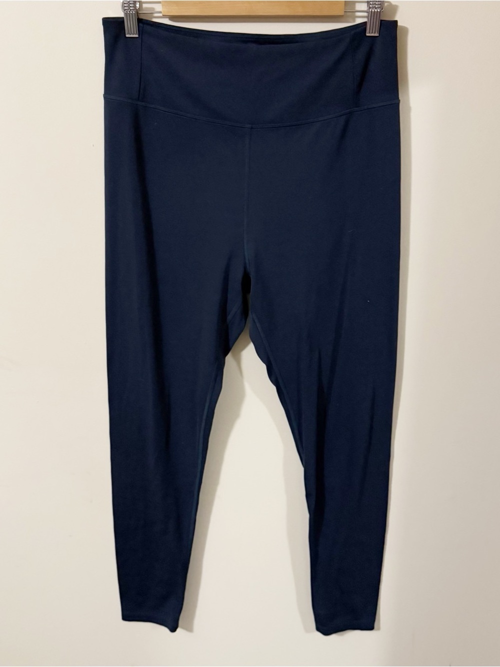 Girlfriend Collective Womens Navy Blue Leggings High Rise Size XXL Activewear